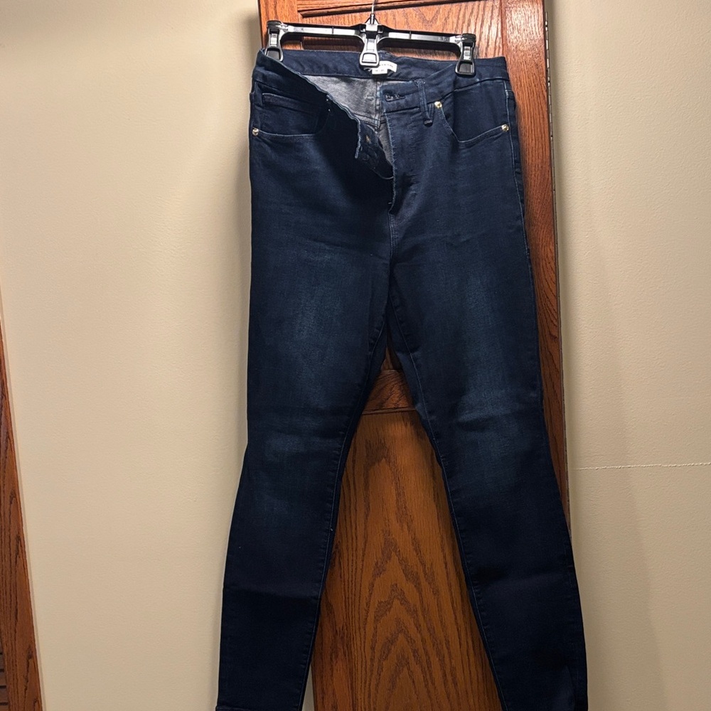 Good American Women's Dark Blue Jeans - Waist 29"